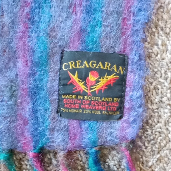 Creagaran Scottish Mohair Scarf - Picture 2 of 3